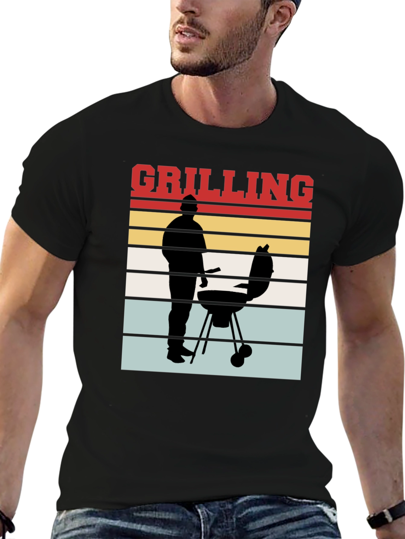 Grilling Graphic Tee - BBQ Lovers T-Shirt