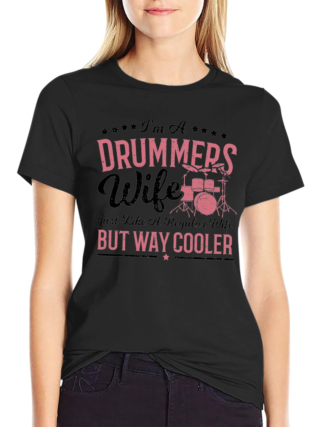 Drummers Wife Graphic Tee