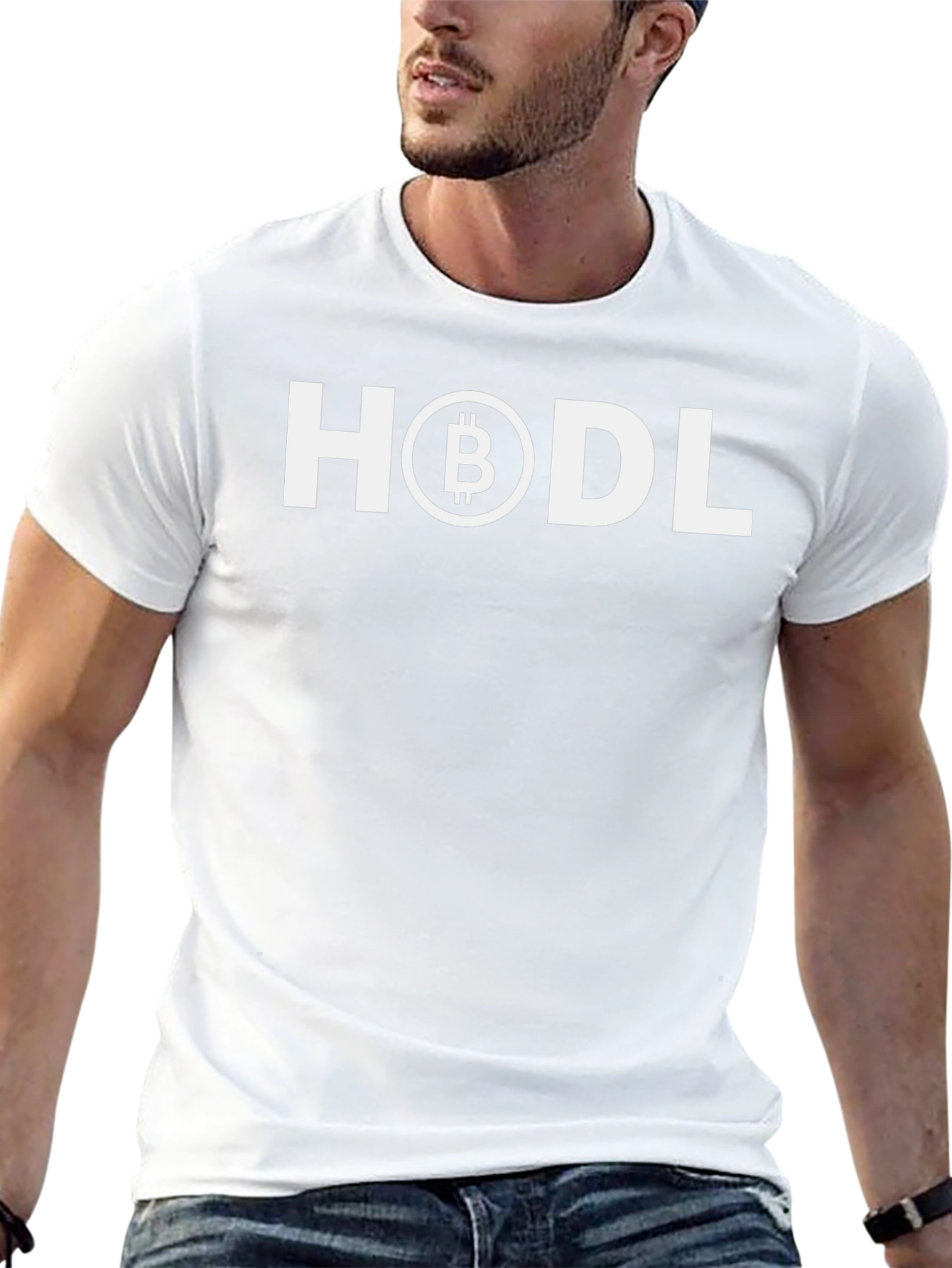 HODL Bitcoin Crypto T-Shirt - Black