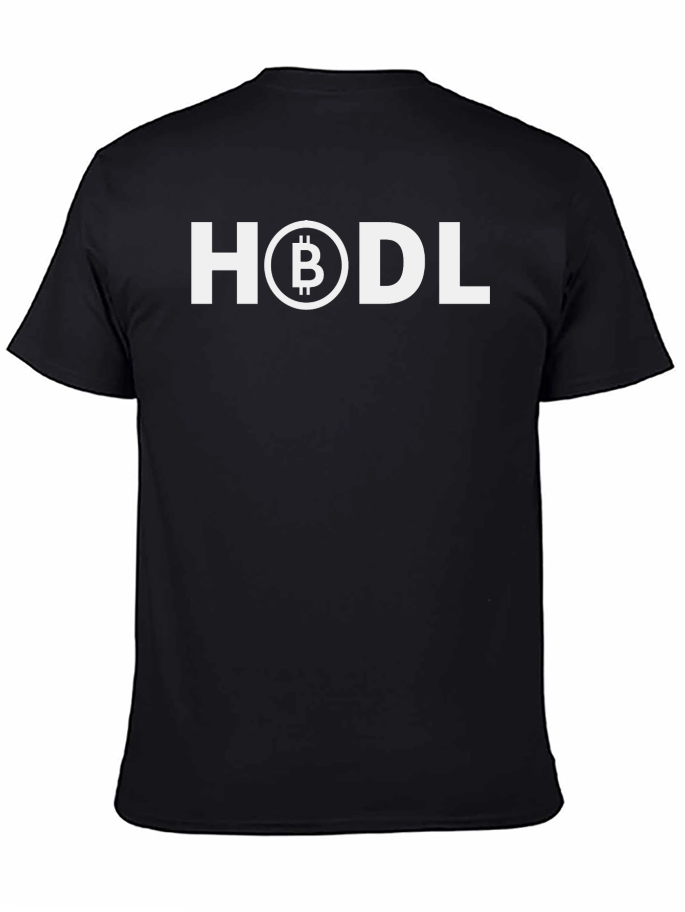 HODL Bitcoin Crypto T-Shirt - Black