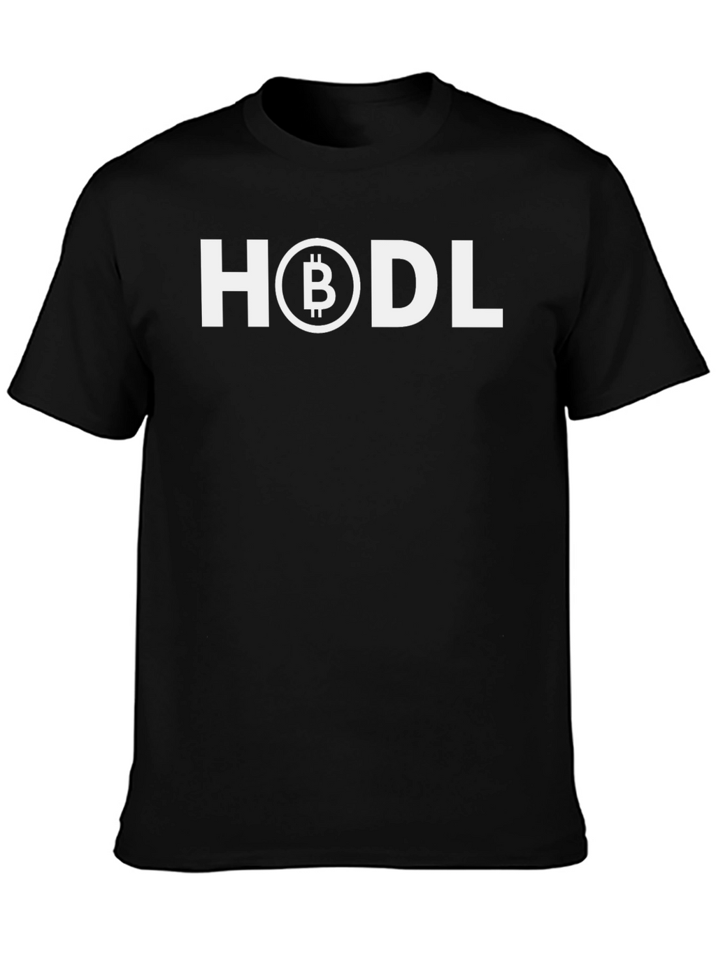 HODL Bitcoin Crypto T-Shirt - Black