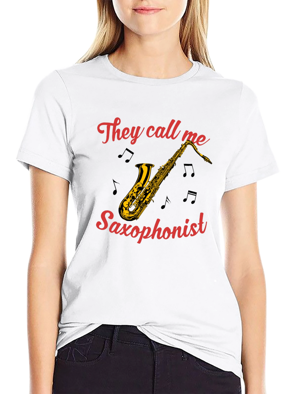 Saxophonist T-Shirt - They Call Me Graphic Tee