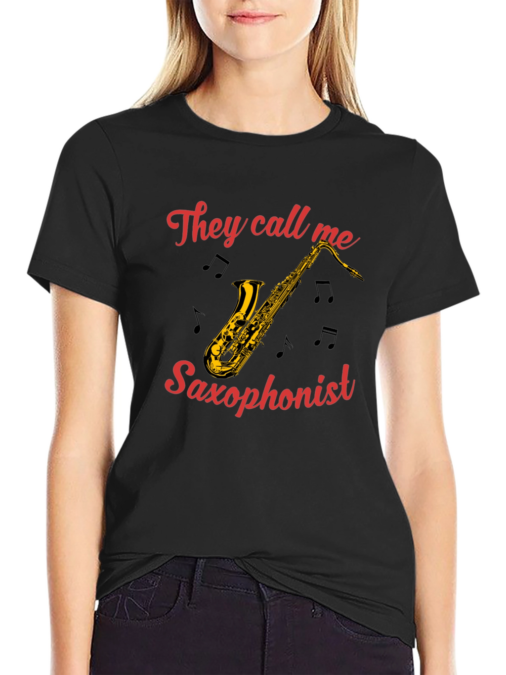 Saxophonist T-Shirt - They Call Me Graphic Tee