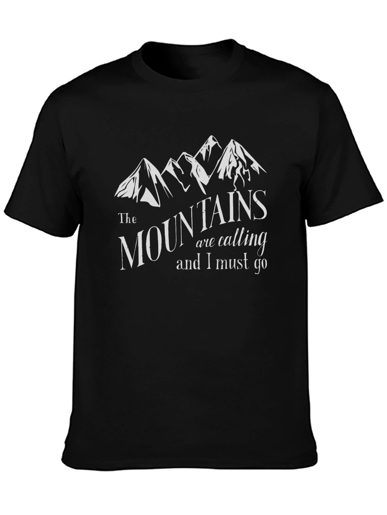 Mountains Are Calling Graphic Tee - Adventure Awaits!