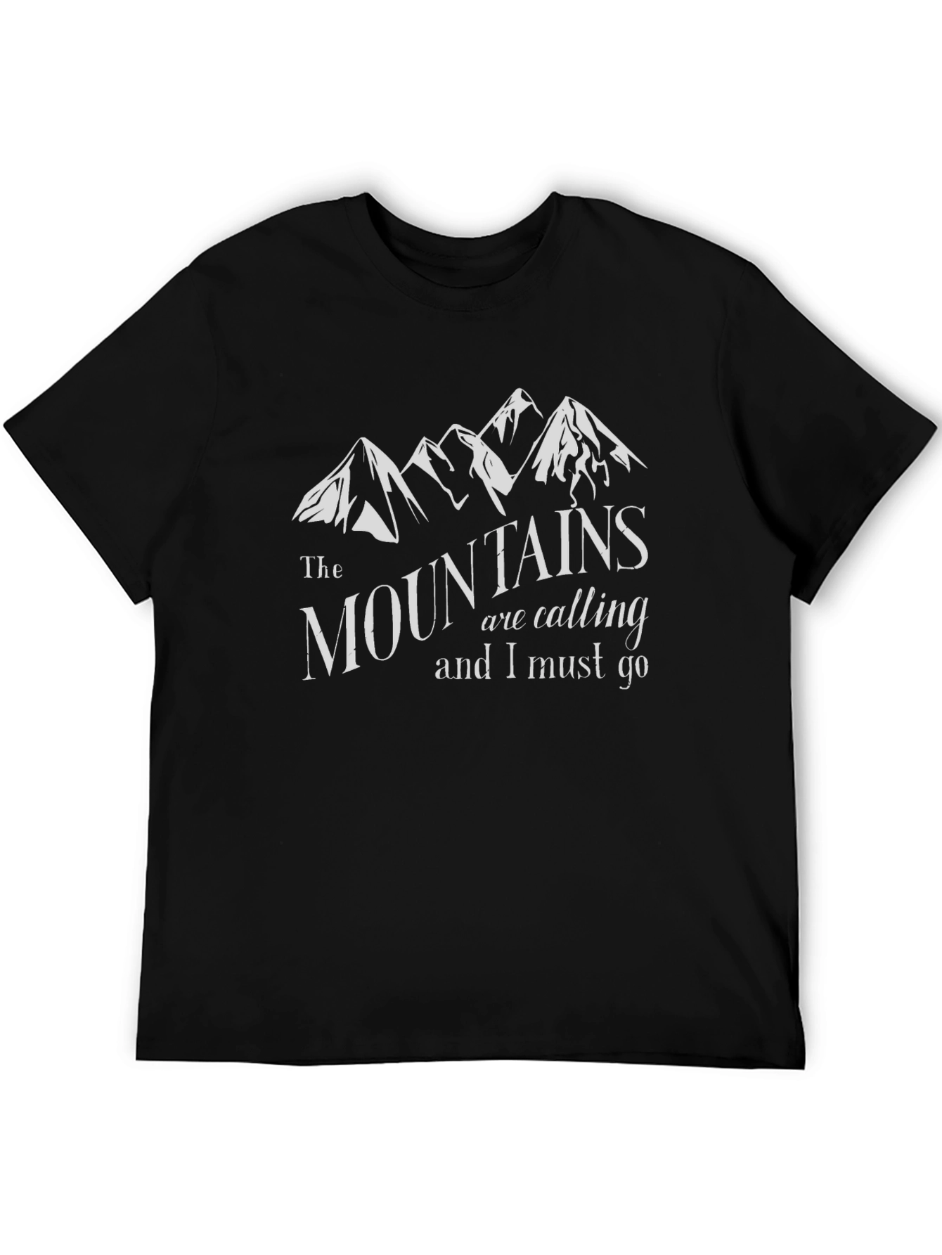 Mountains Are Calling Graphic Tee - Adventure Awaits!