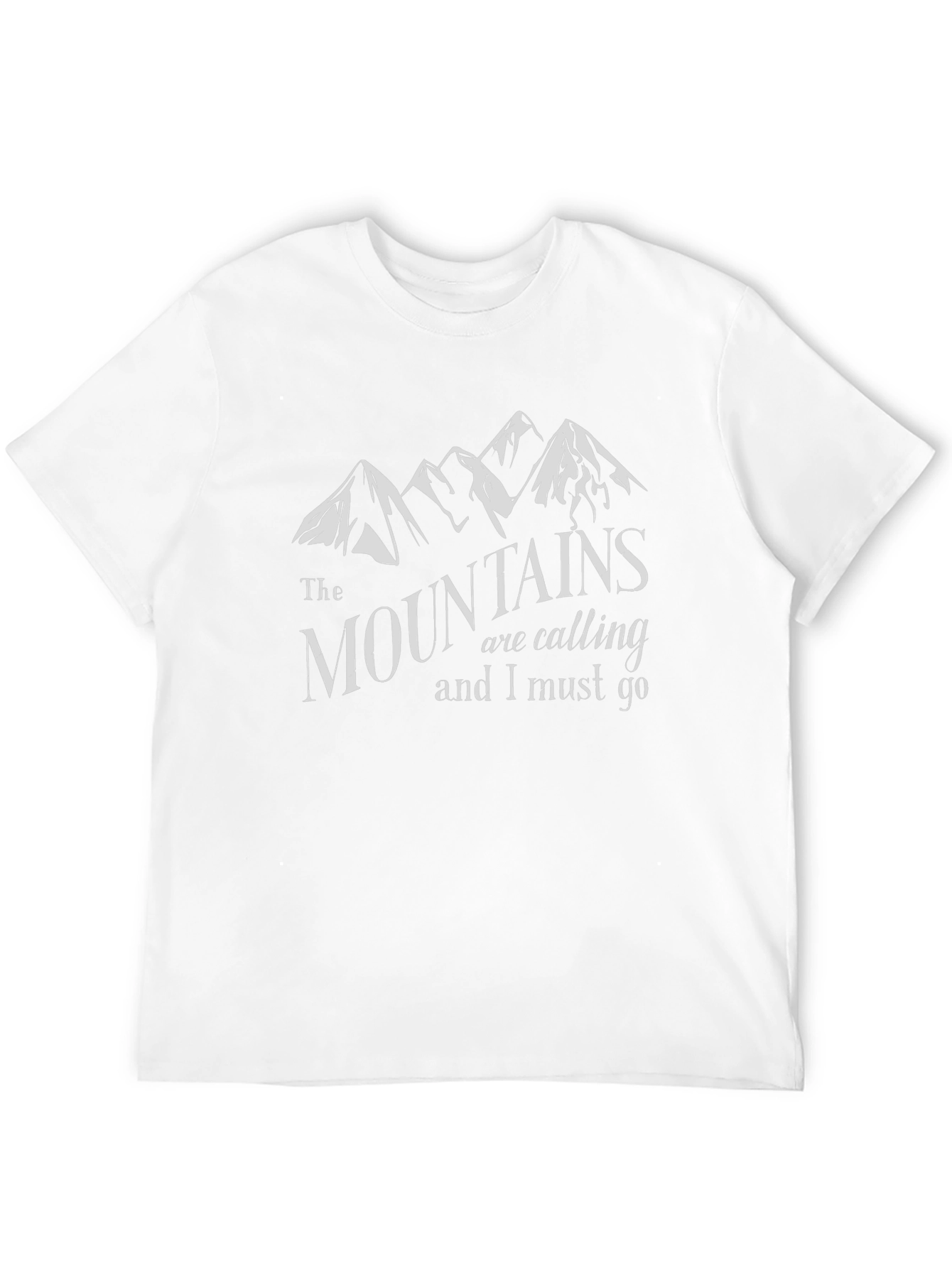 Mountains Are Calling Graphic Tee - Adventure Awaits!
