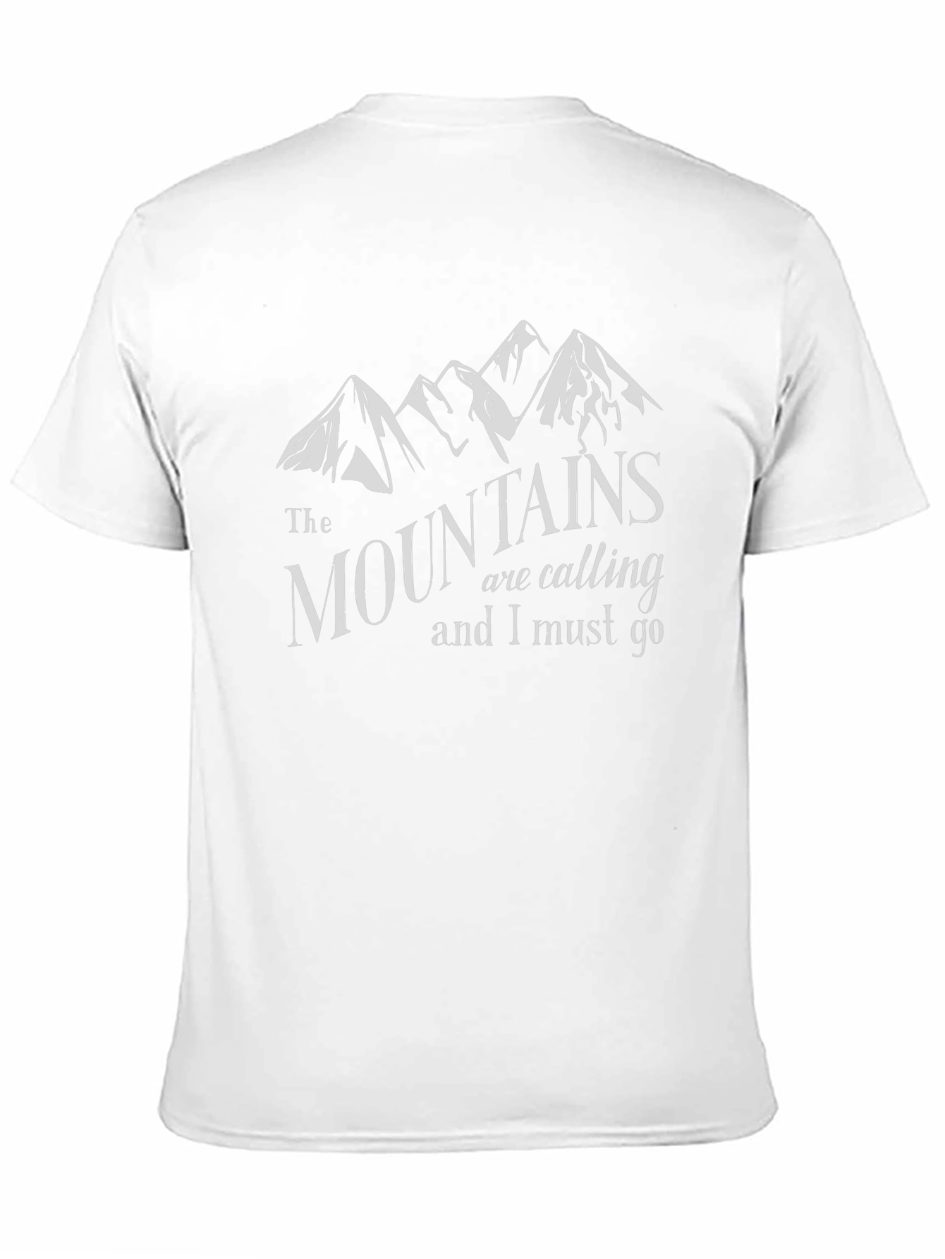 Mountains Are Calling Graphic Tee - Adventure Awaits!