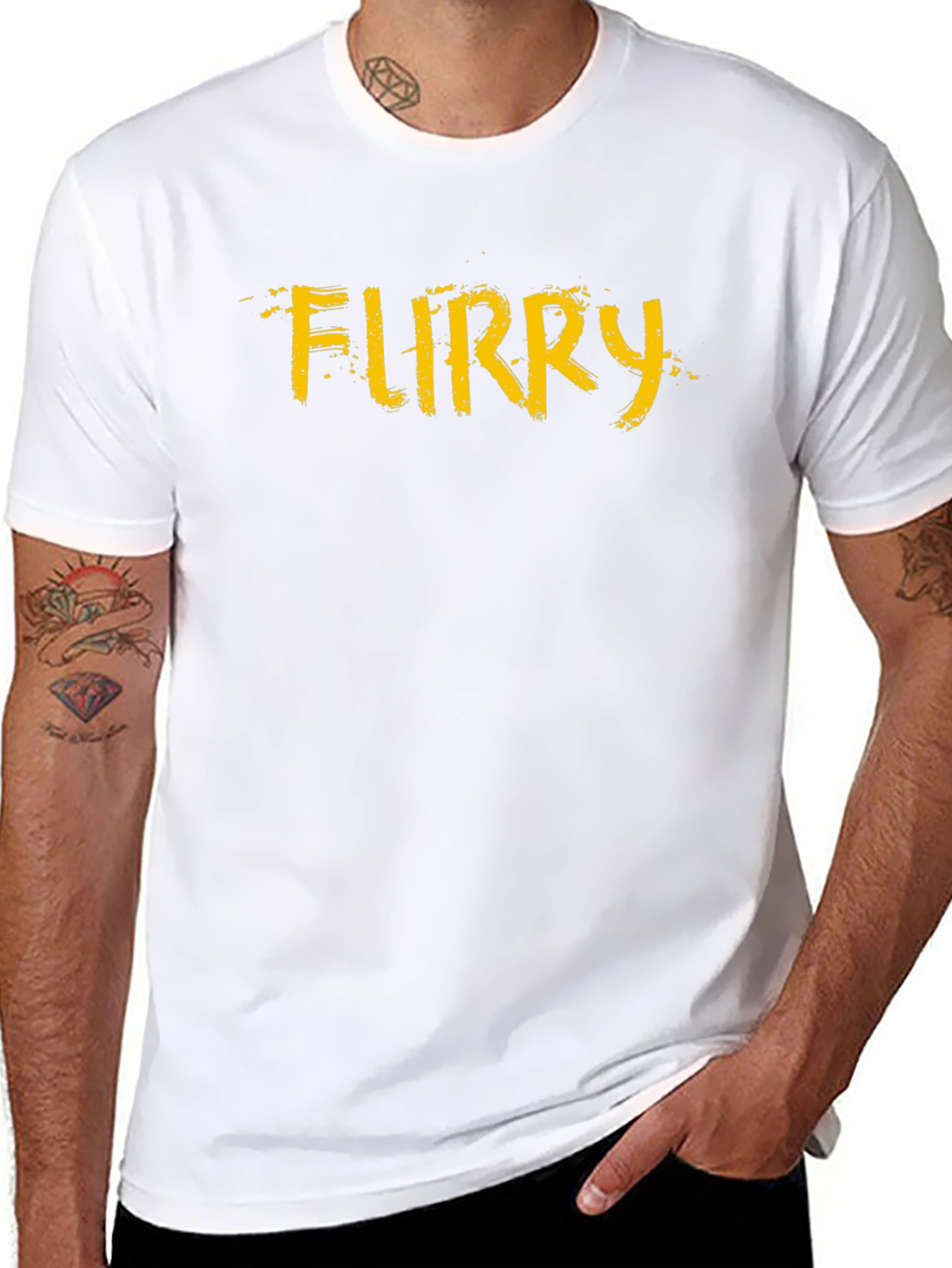 Furry T-Shirt - Graphic Tee Black