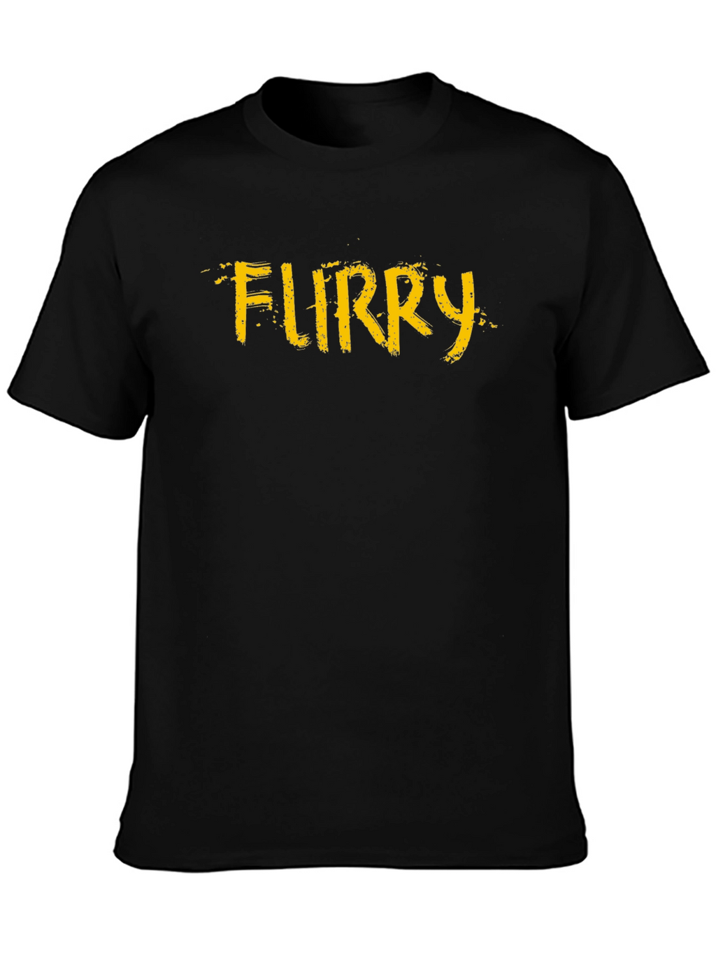 Furry T-Shirt - Graphic Tee Black