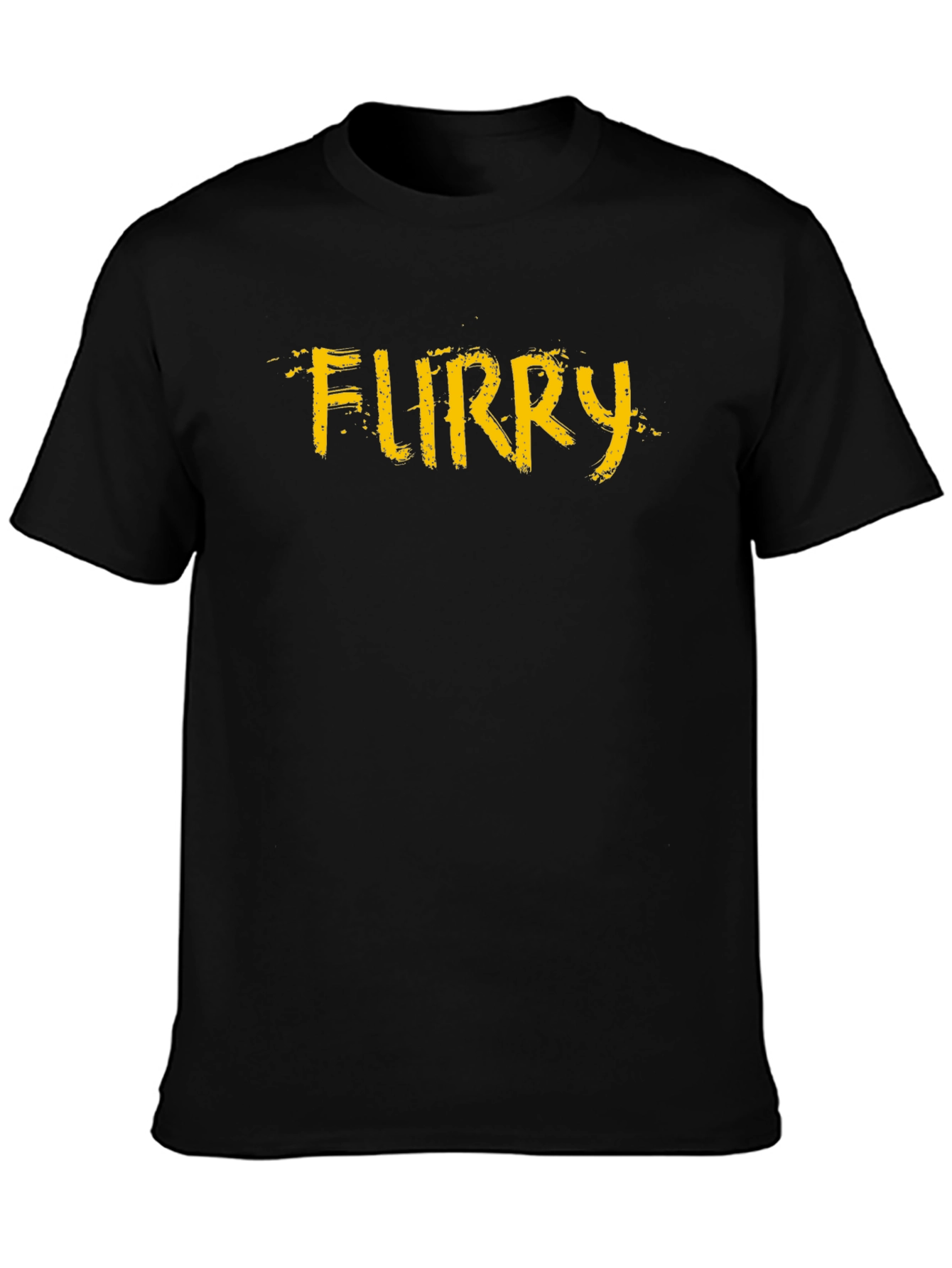 Furry T-Shirt - Graphic Tee Black