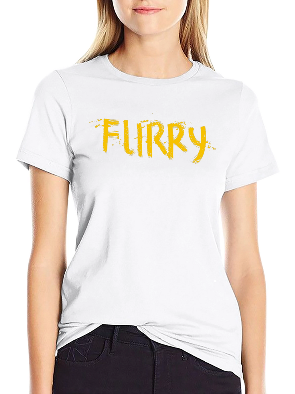 Furry T-Shirt - Graphic Tee Black