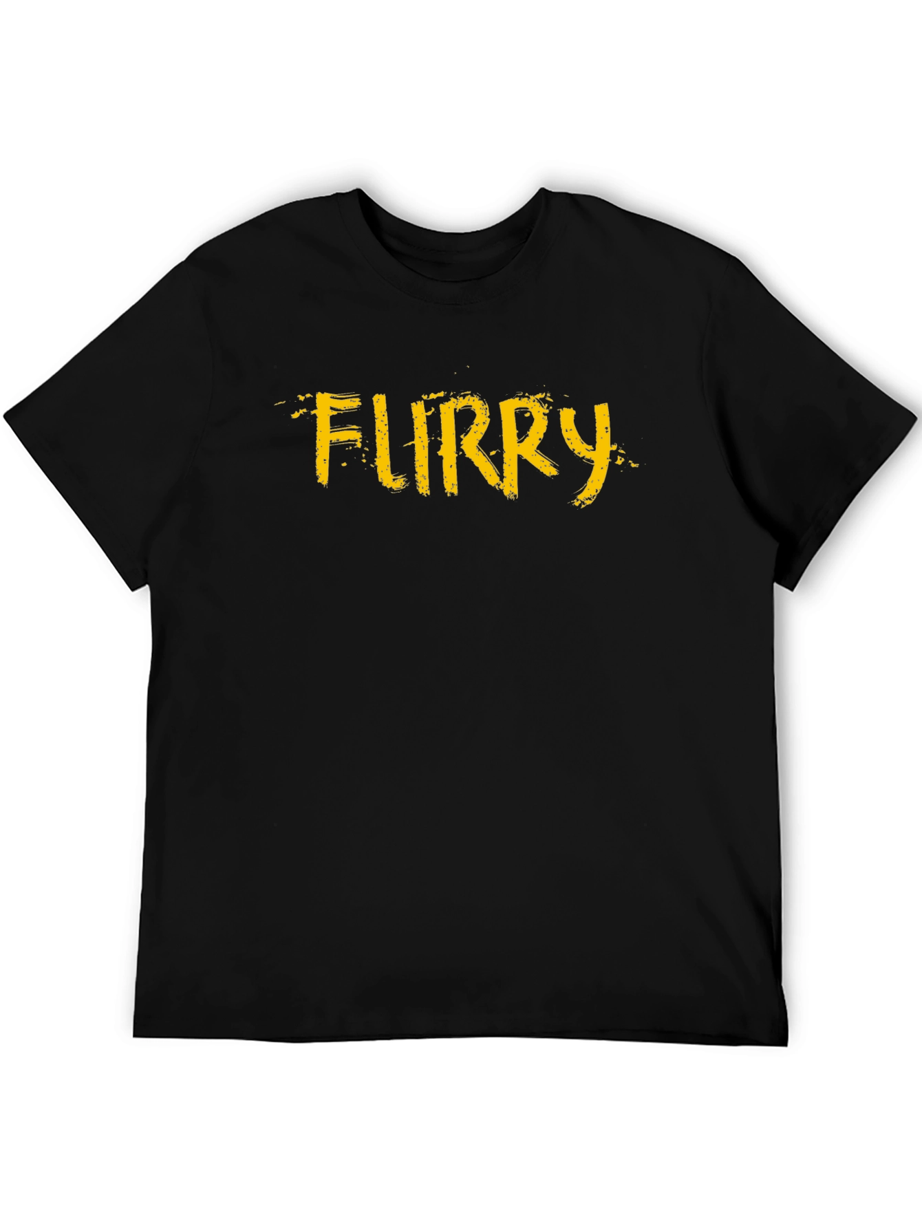 Furry T-Shirt - Graphic Tee Black