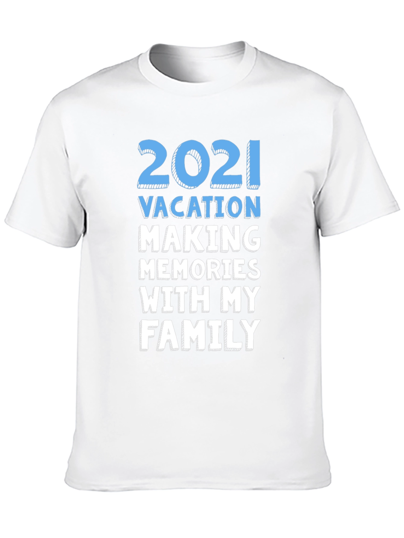 2021 Vacation Family Memories T-Shirt