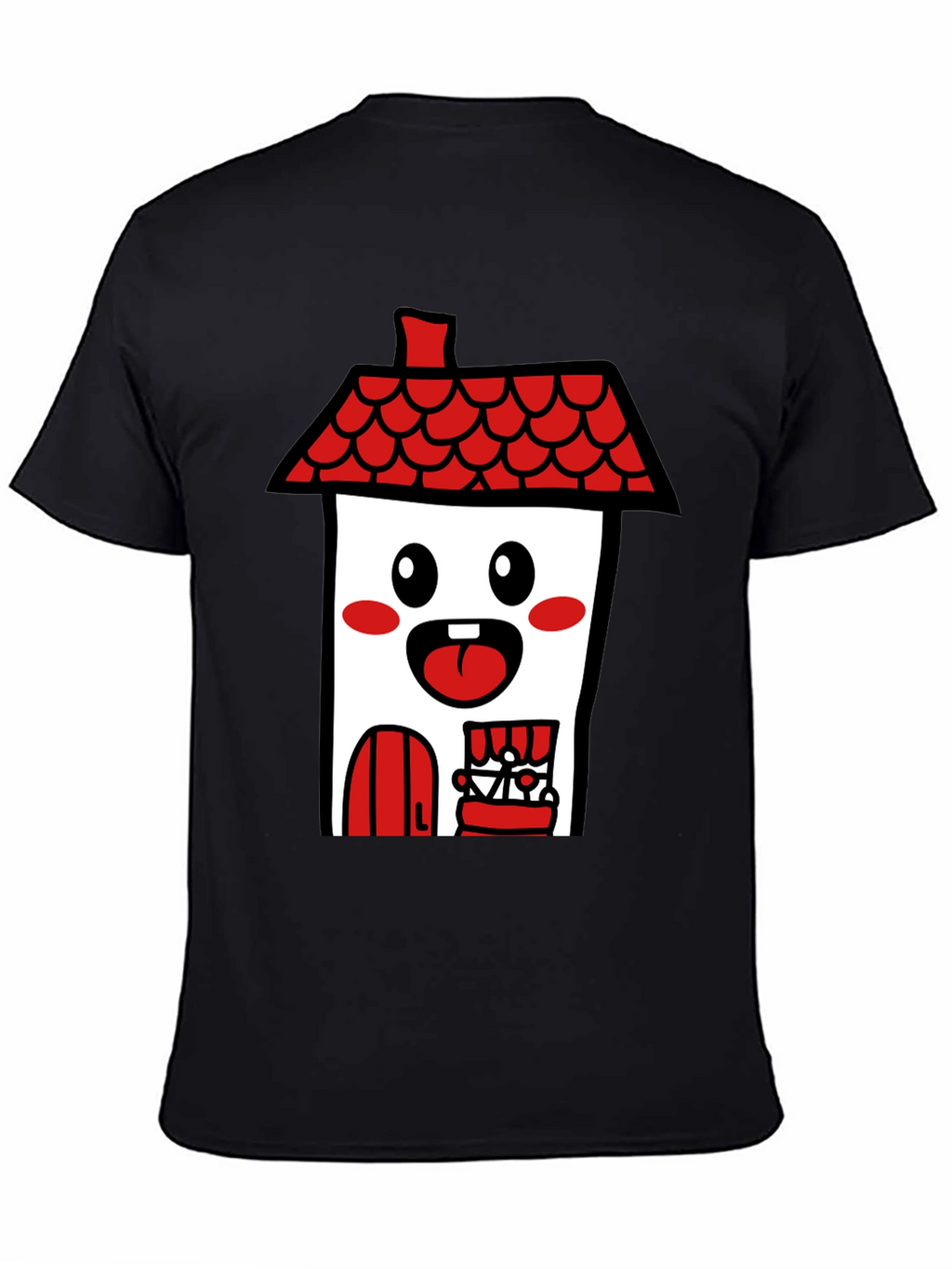 Kawaii House T-Shirt - Cute Cartoon Graphic Tee
