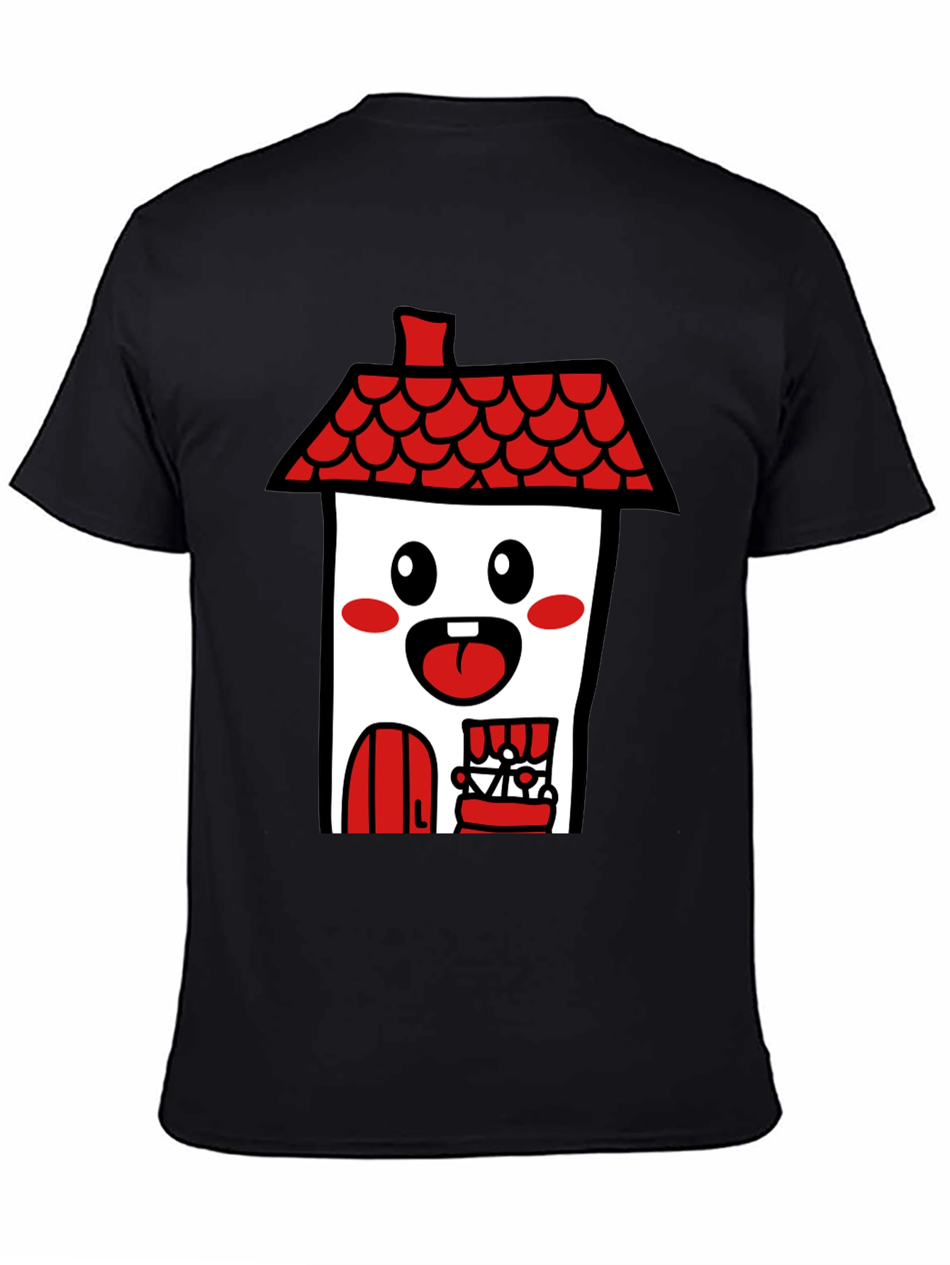 Kawaii House T-Shirt - Cute Cartoon Graphic Tee