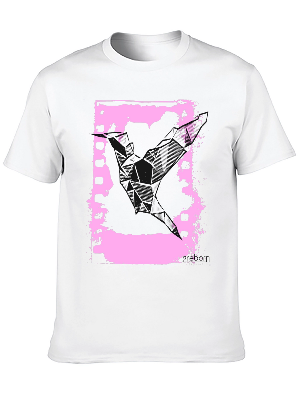 Retro Film Strip Graphic Tee - Black Cotton T-Shirt
