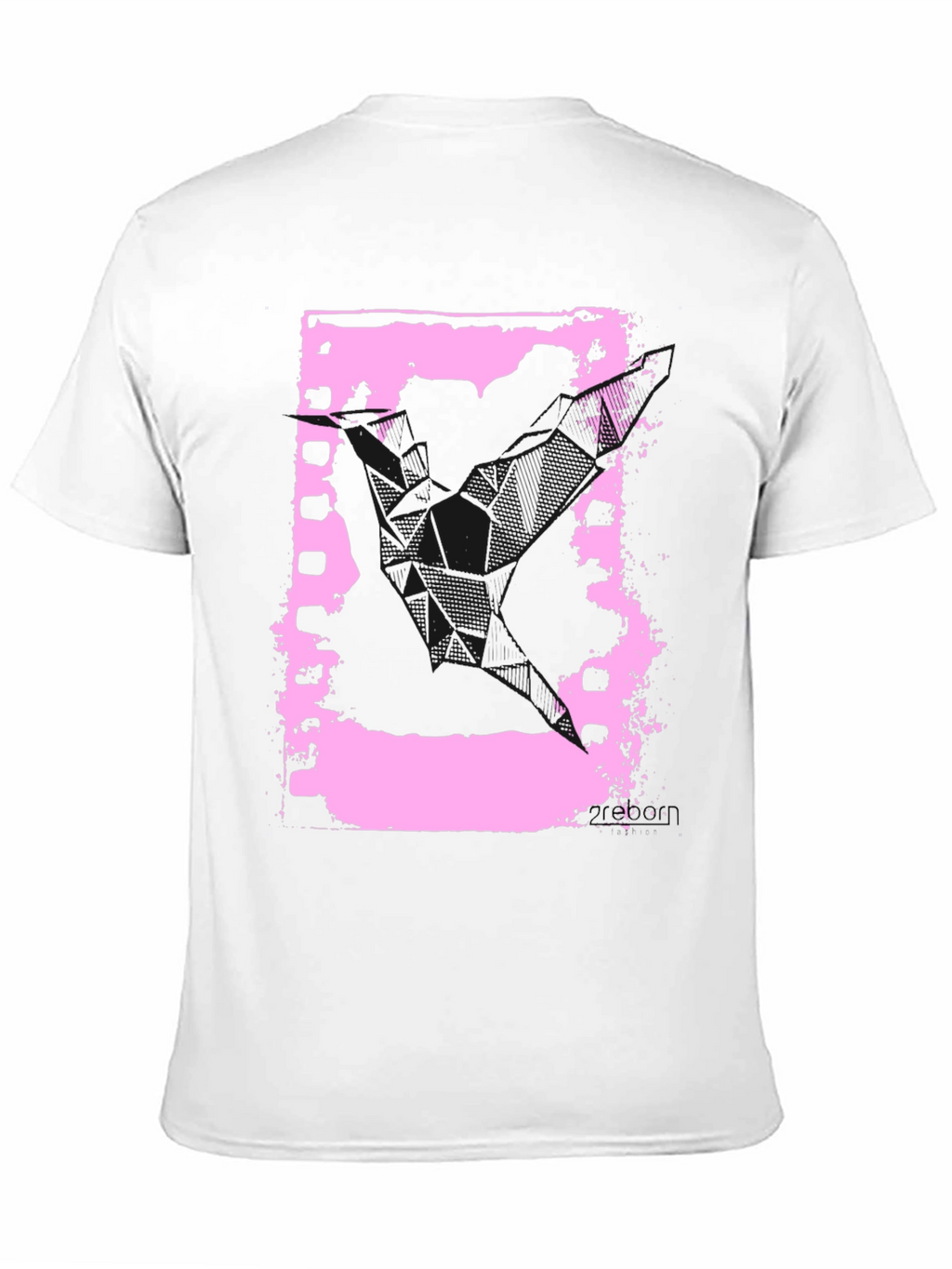 Retro Film Strip Graphic Tee - Black Cotton T-Shirt