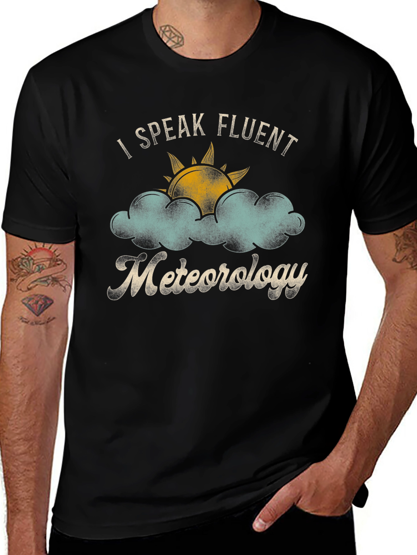 I Speak Fluent Meteorology Graphic Tee