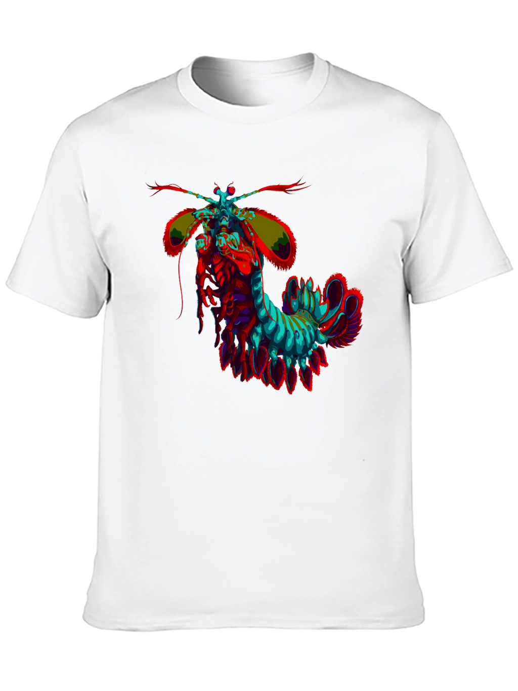 Psychedelic Mantis Shrimp Graphic Tee