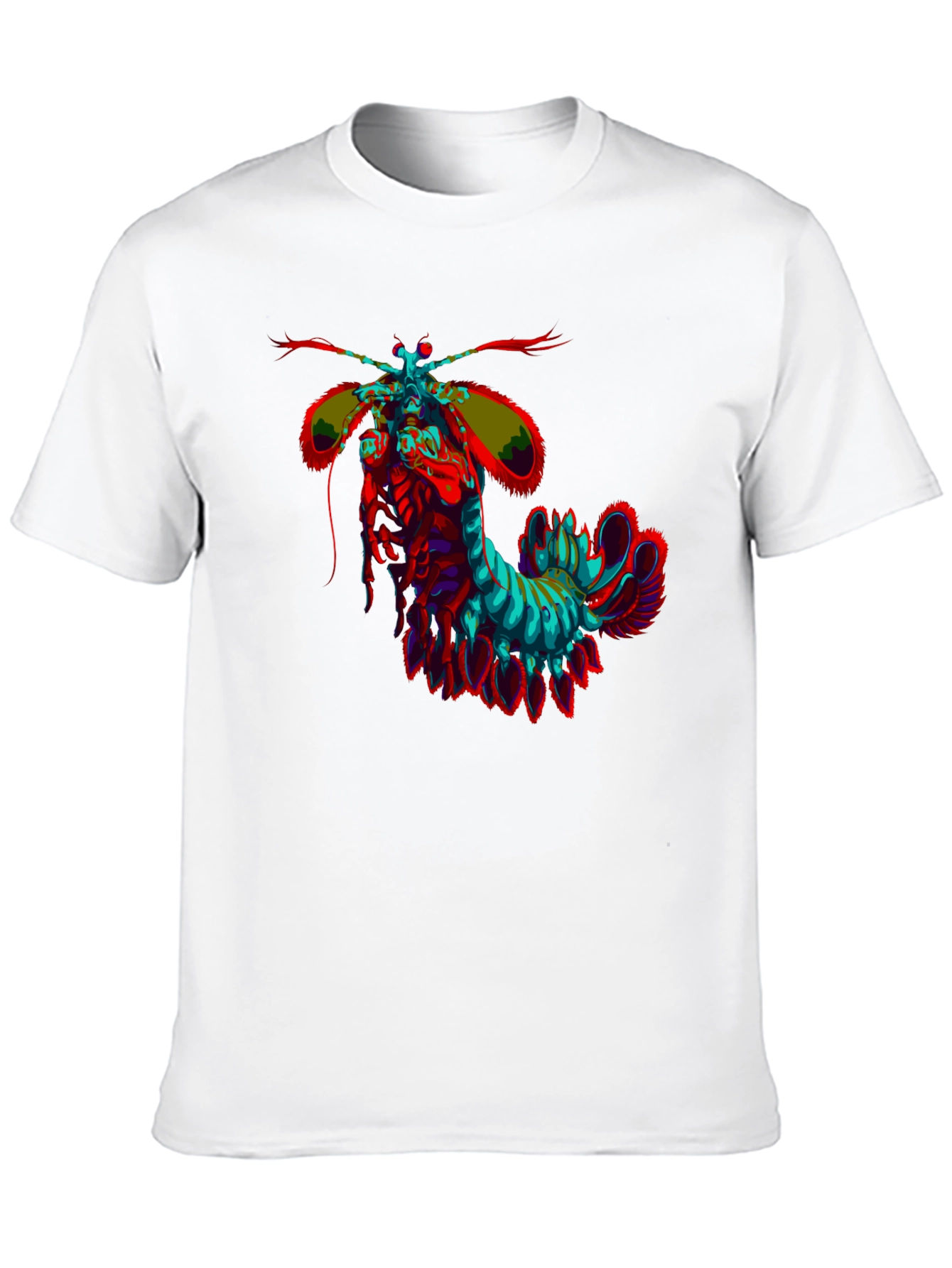Psychedelic Mantis Shrimp Graphic Tee