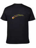 Star Trail Black Tee - Stylish & Unique