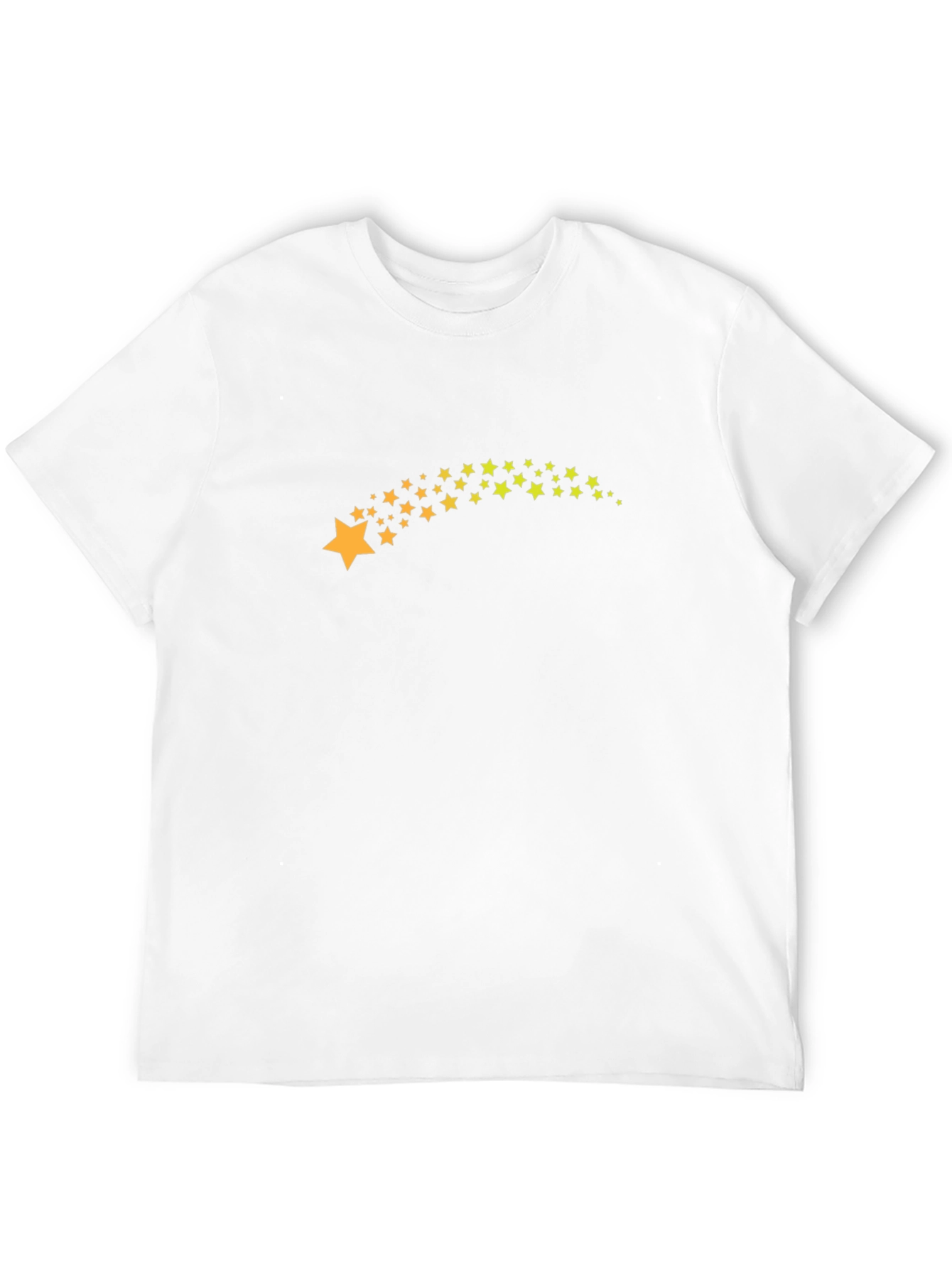 Star Trail Black Tee - Stylish & Unique