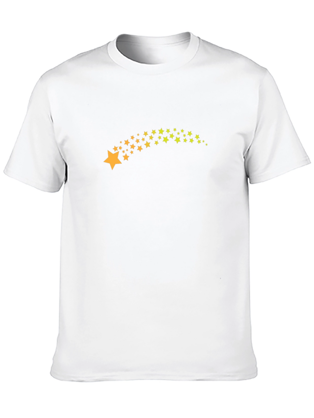 Star Trail Black Tee - Stylish & Unique