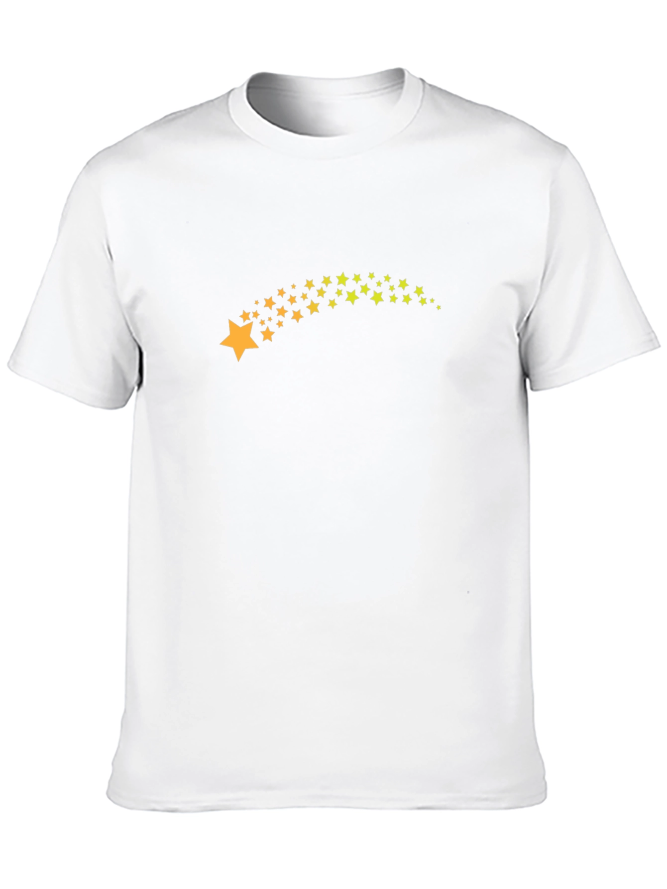 Star Trail Black Tee - Stylish & Unique