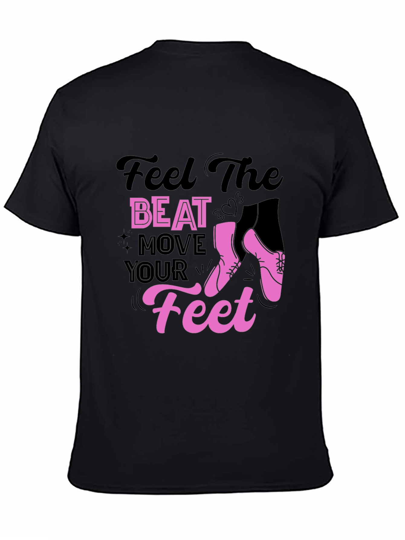 Feel The Beat T-Shirt - Dance & Music Lover Tee