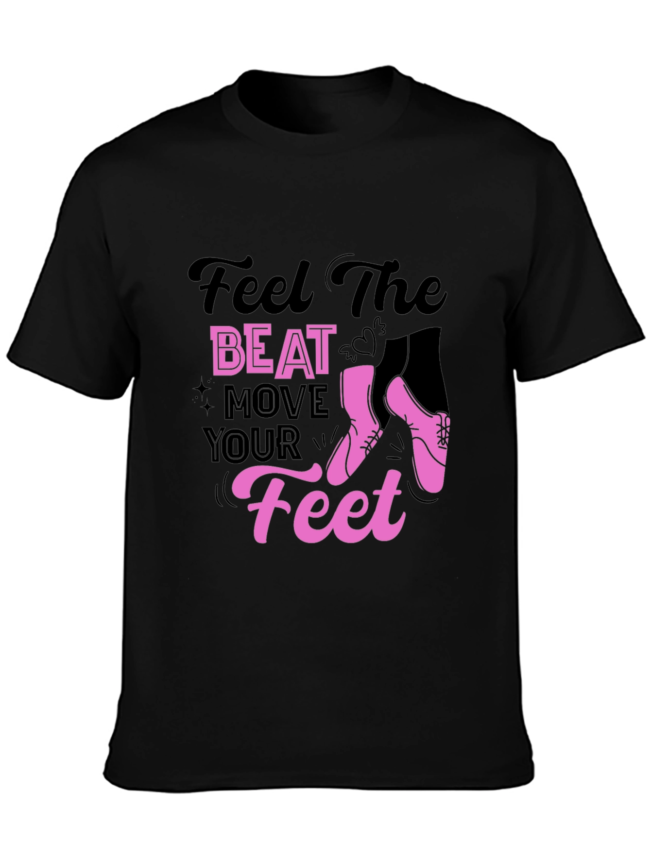 Feel The Beat T-Shirt - Dance & Music Lover Tee