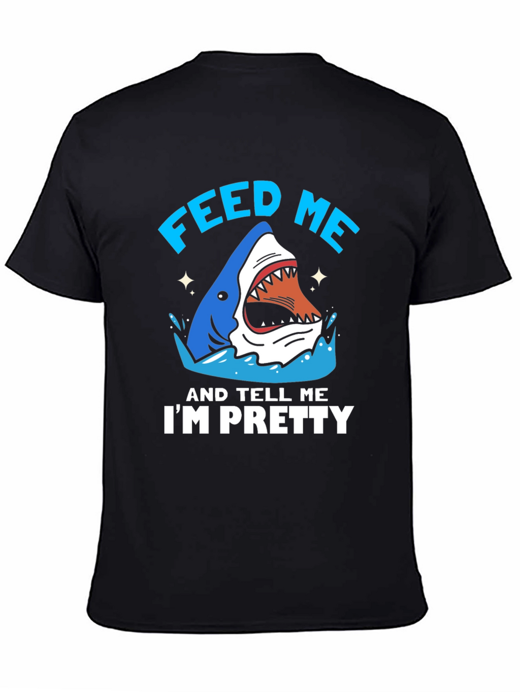 Feed Me Shark T-Shirt - Funny Ocean Lover Tee