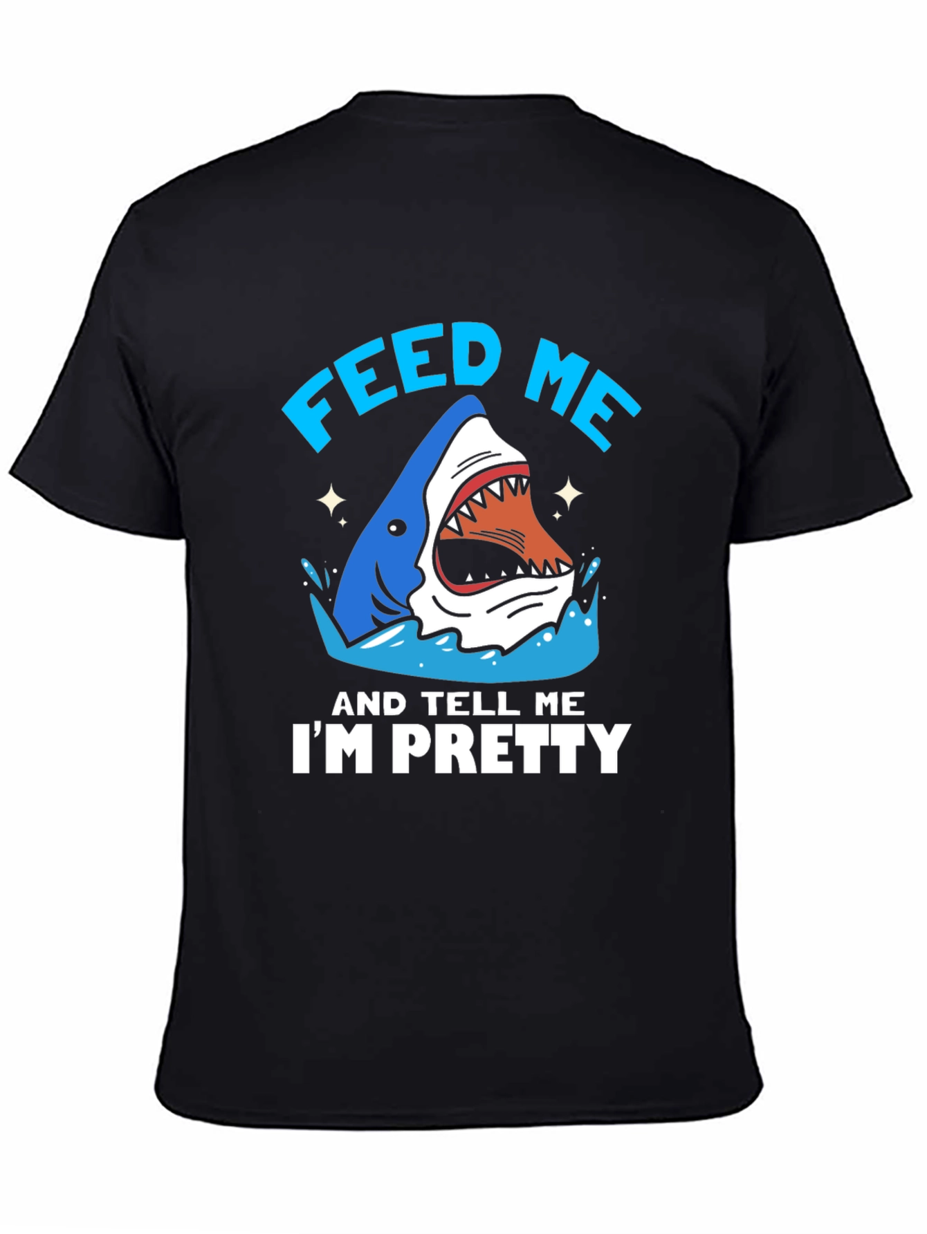 Feed Me Shark T-Shirt - Funny Ocean Lover Tee