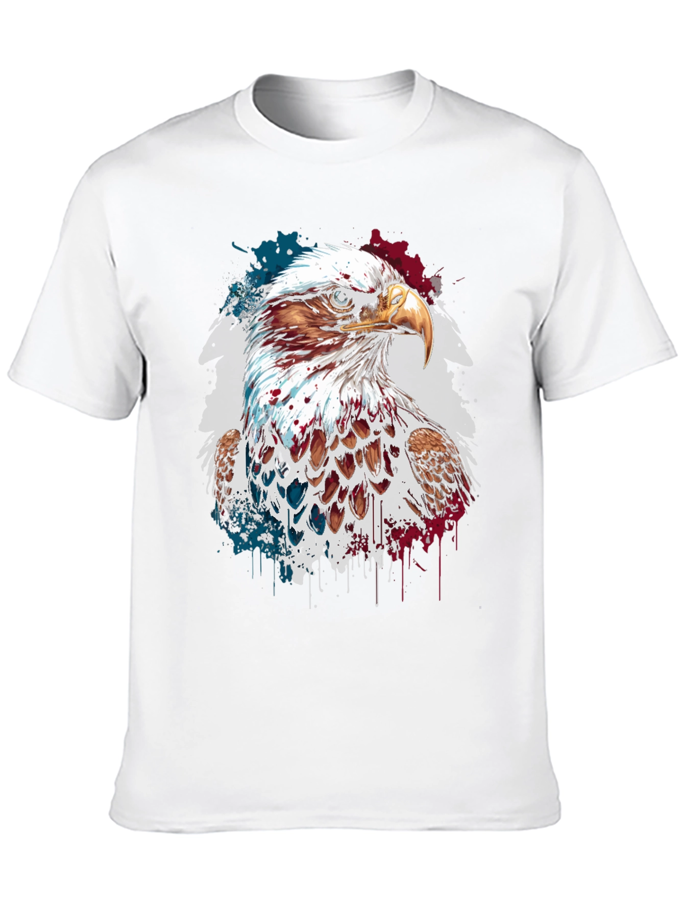 Bald Eagle Graphic T-Shirt Patriotic American Pride