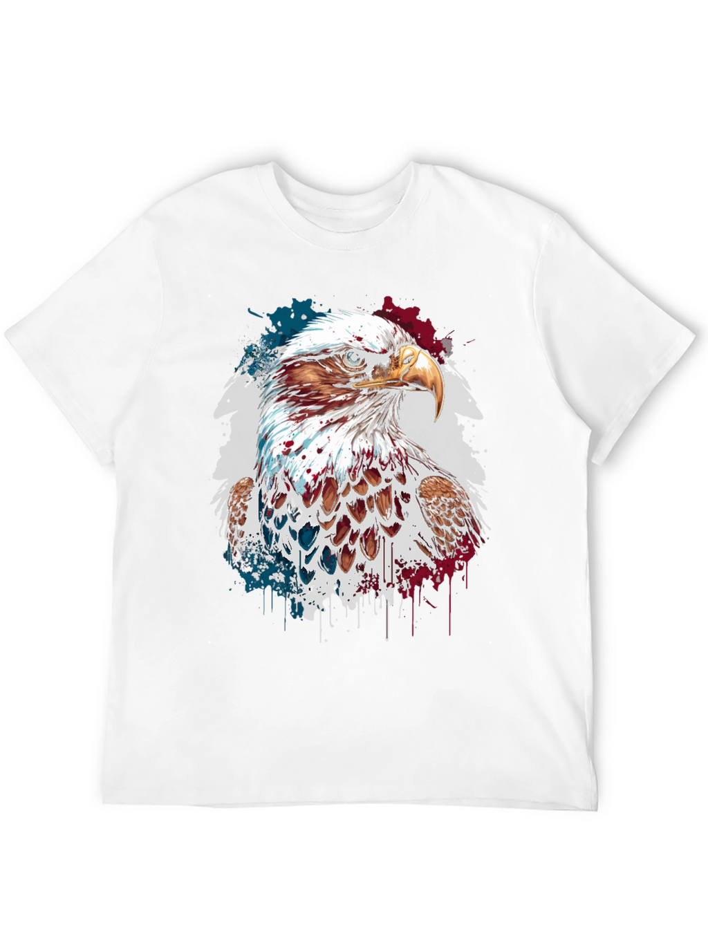 Bald Eagle Graphic T-Shirt Patriotic American Pride