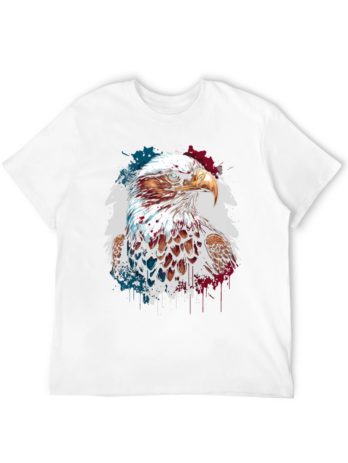 Bald Eagle Graphic T-Shirt Patriotic American Pride