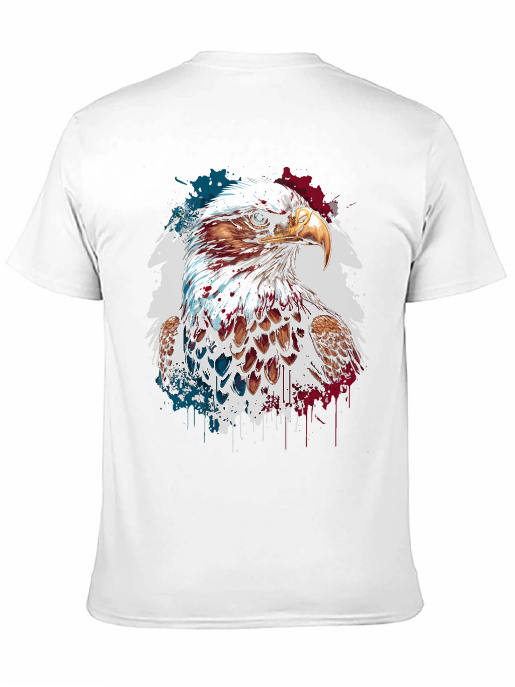 Bald Eagle Graphic T-Shirt Patriotic American Pride