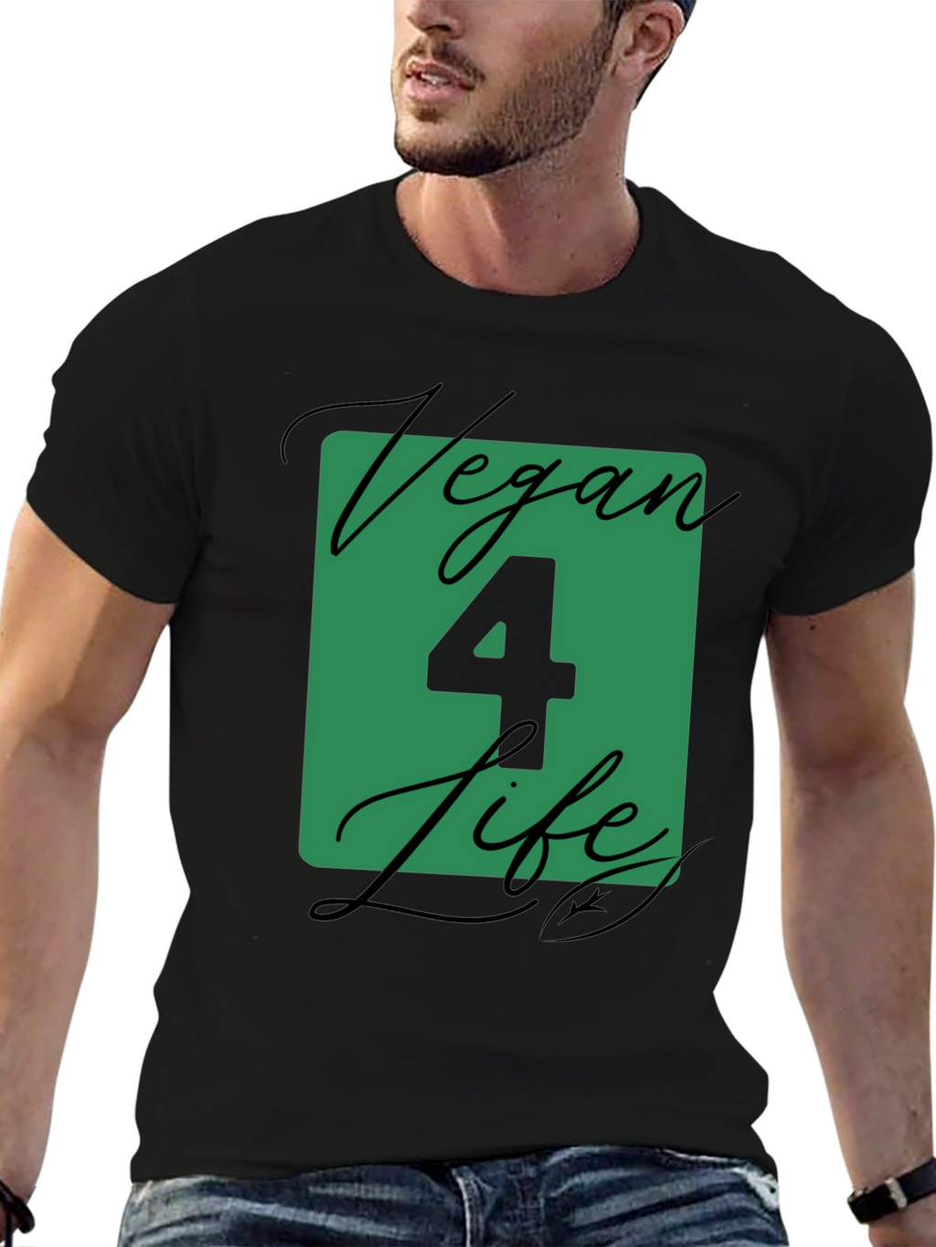 Vegan 4 Life T-Shirt - Stylish & Comfortable