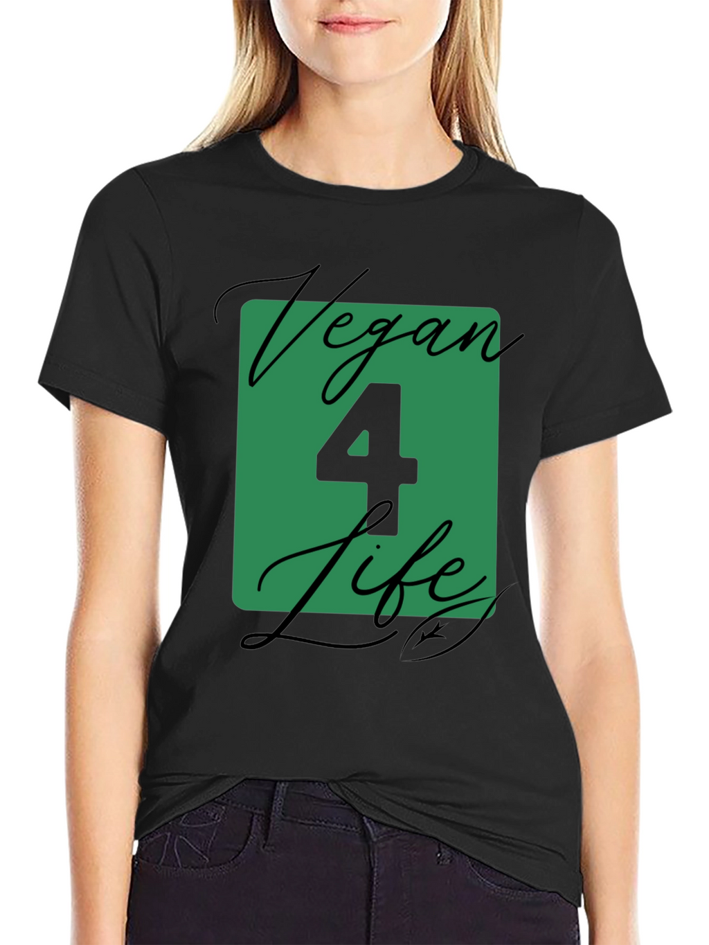 Vegan 4 Life T-Shirt - Stylish & Comfortable