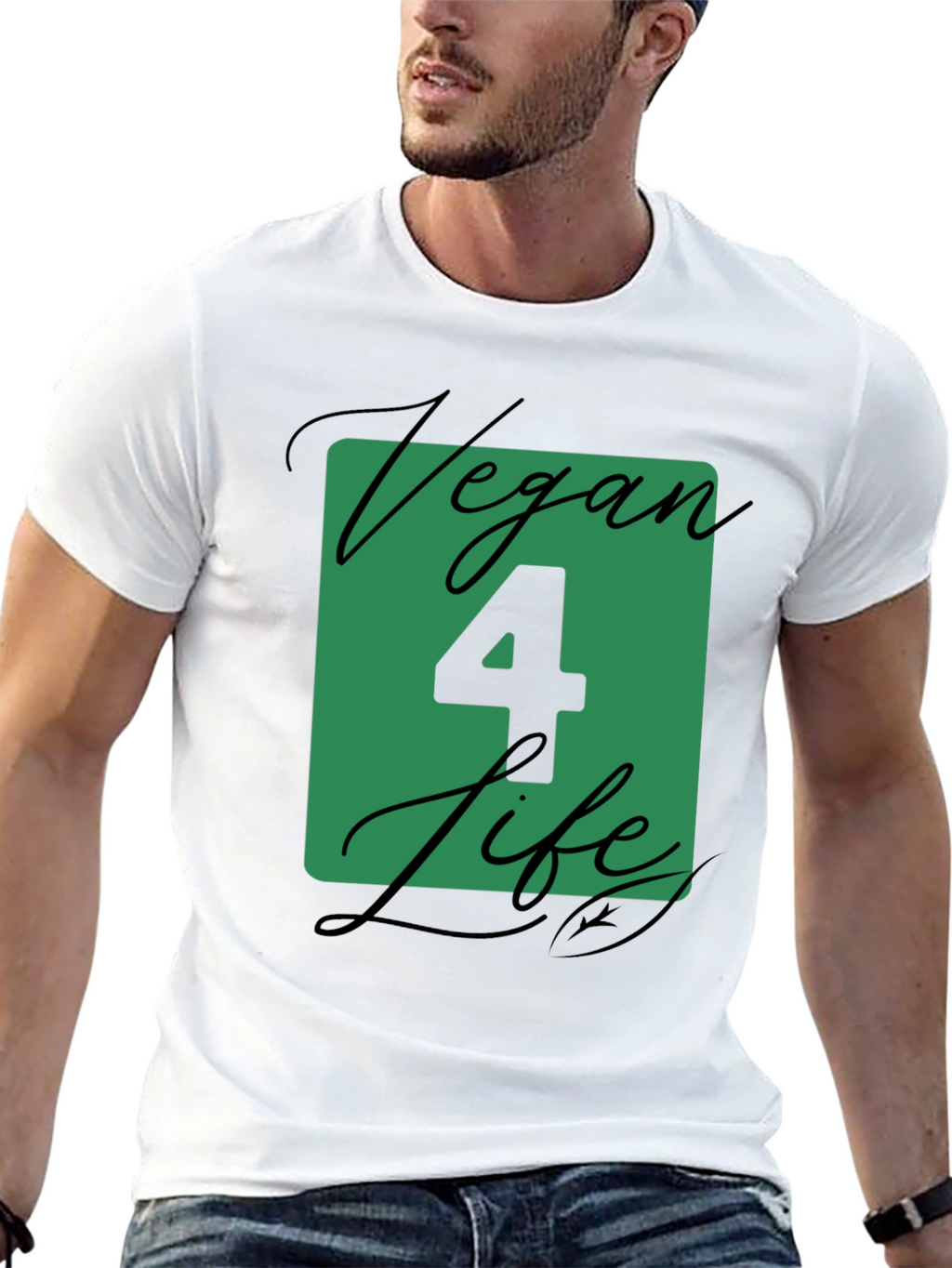 Vegan 4 Life T-Shirt - Stylish & Comfortable