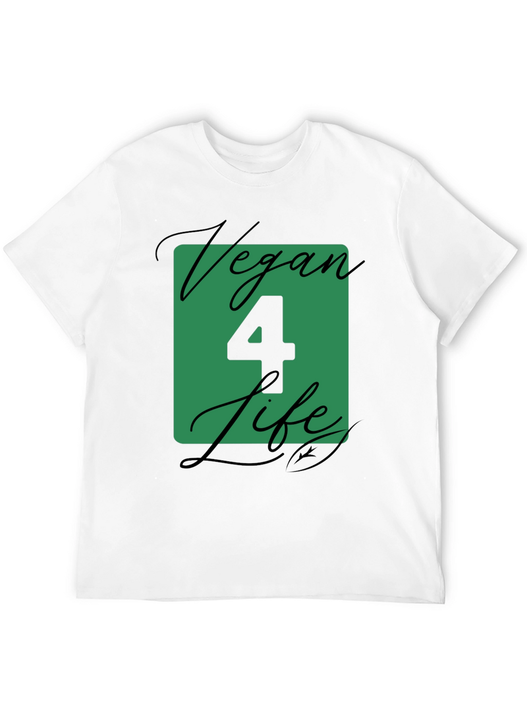 Vegan 4 Life T-Shirt - Stylish & Comfortable