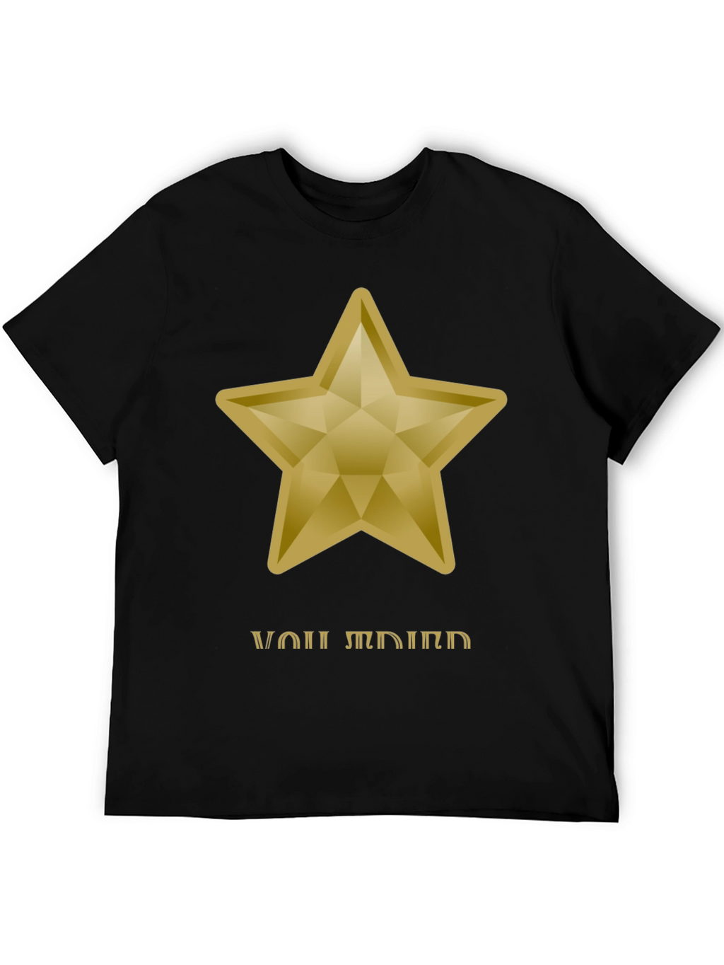 Gold Star Graphic Tee - You Shine Bright!
