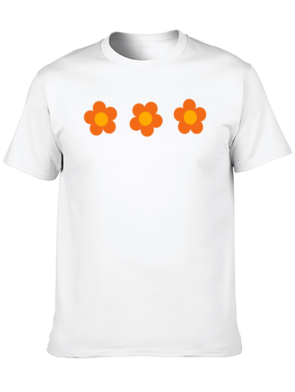 Retro Flower Power T-Shirt - Groovy Floral Design