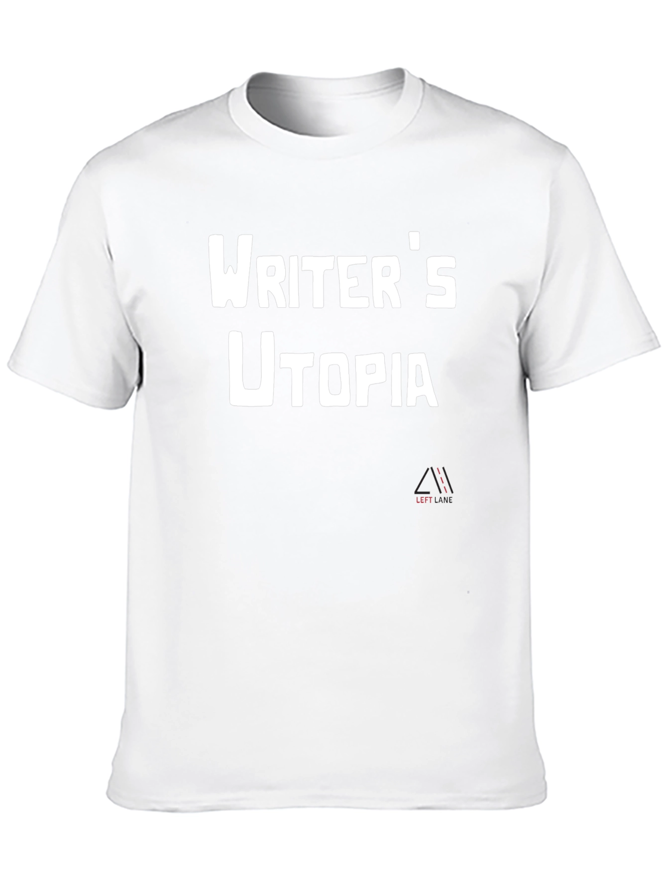 Writers Utopia Black Graphic Tee