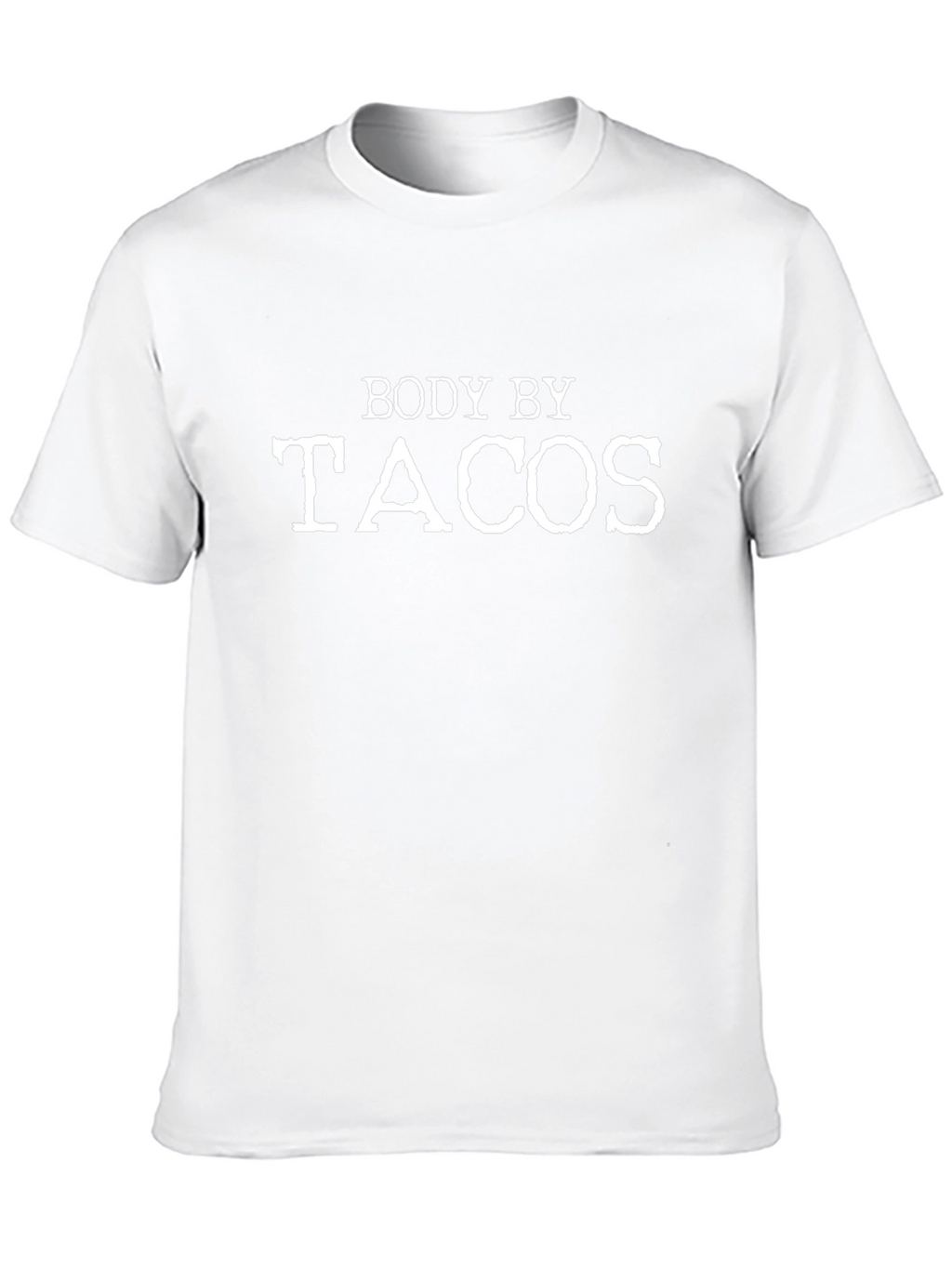 Body By Tacos Mens Black T-Shirt