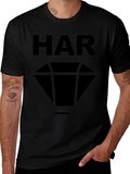 HAR Diamond Black Graphic Tee