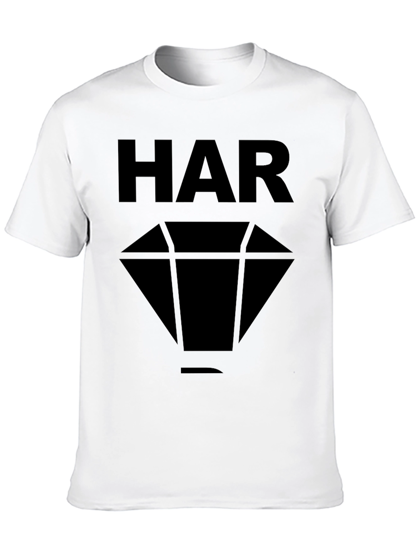 HAR Diamond Black Graphic Tee