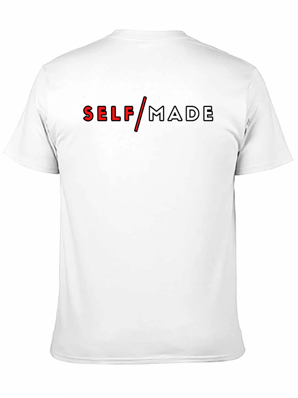 Self Made Black Graphic Tee