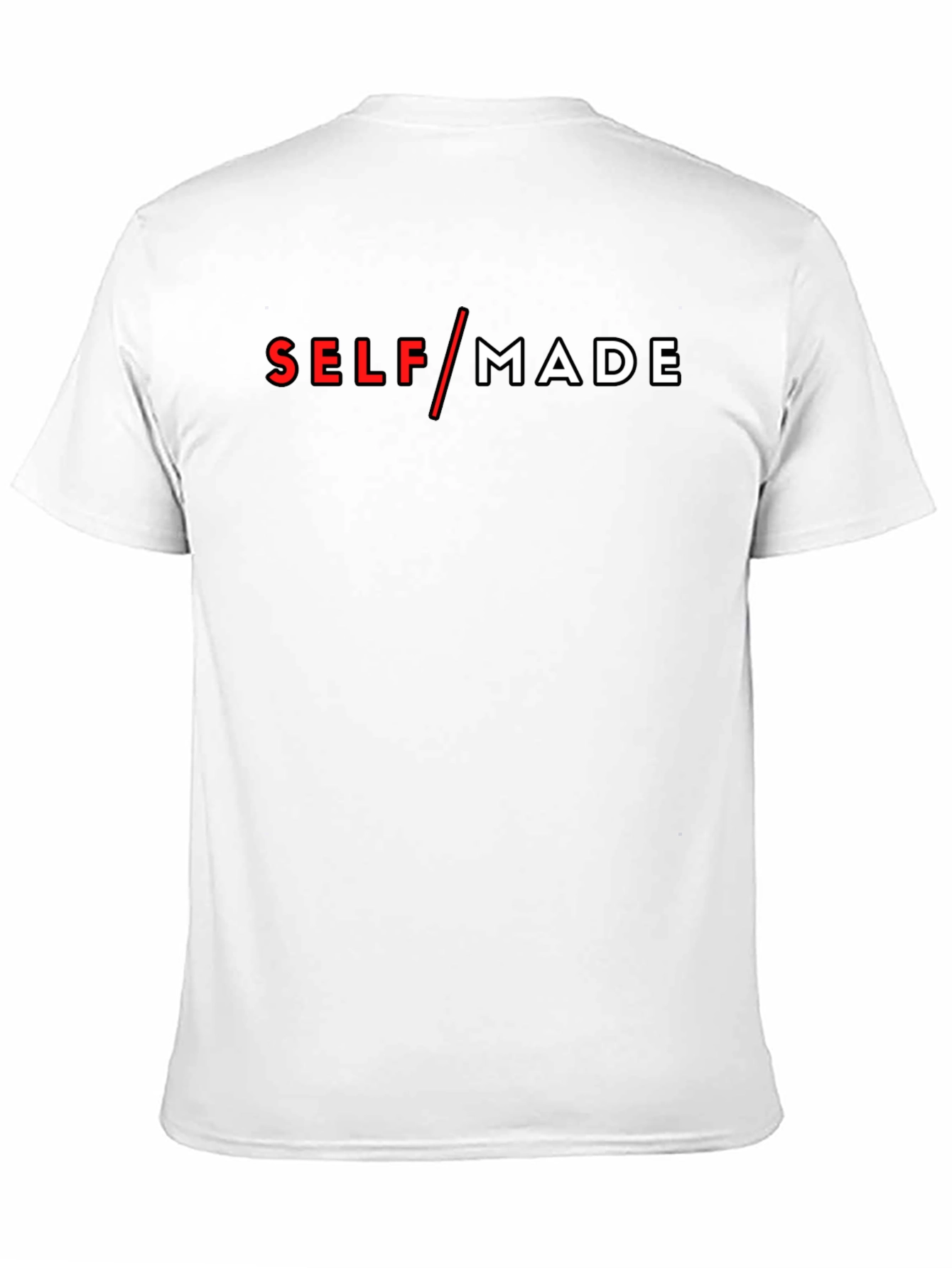 Self Made Black Graphic Tee