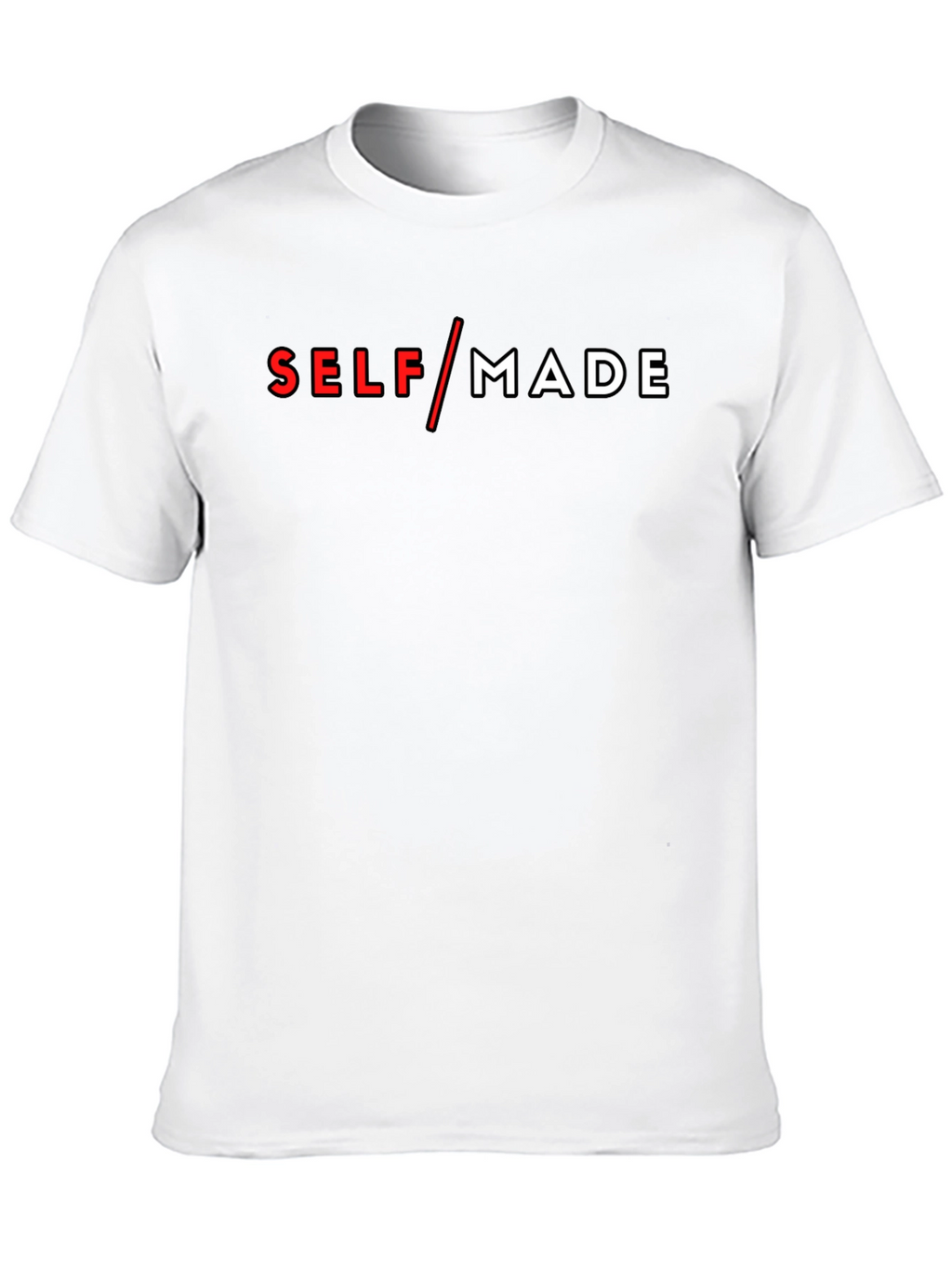 Self Made Black Graphic Tee