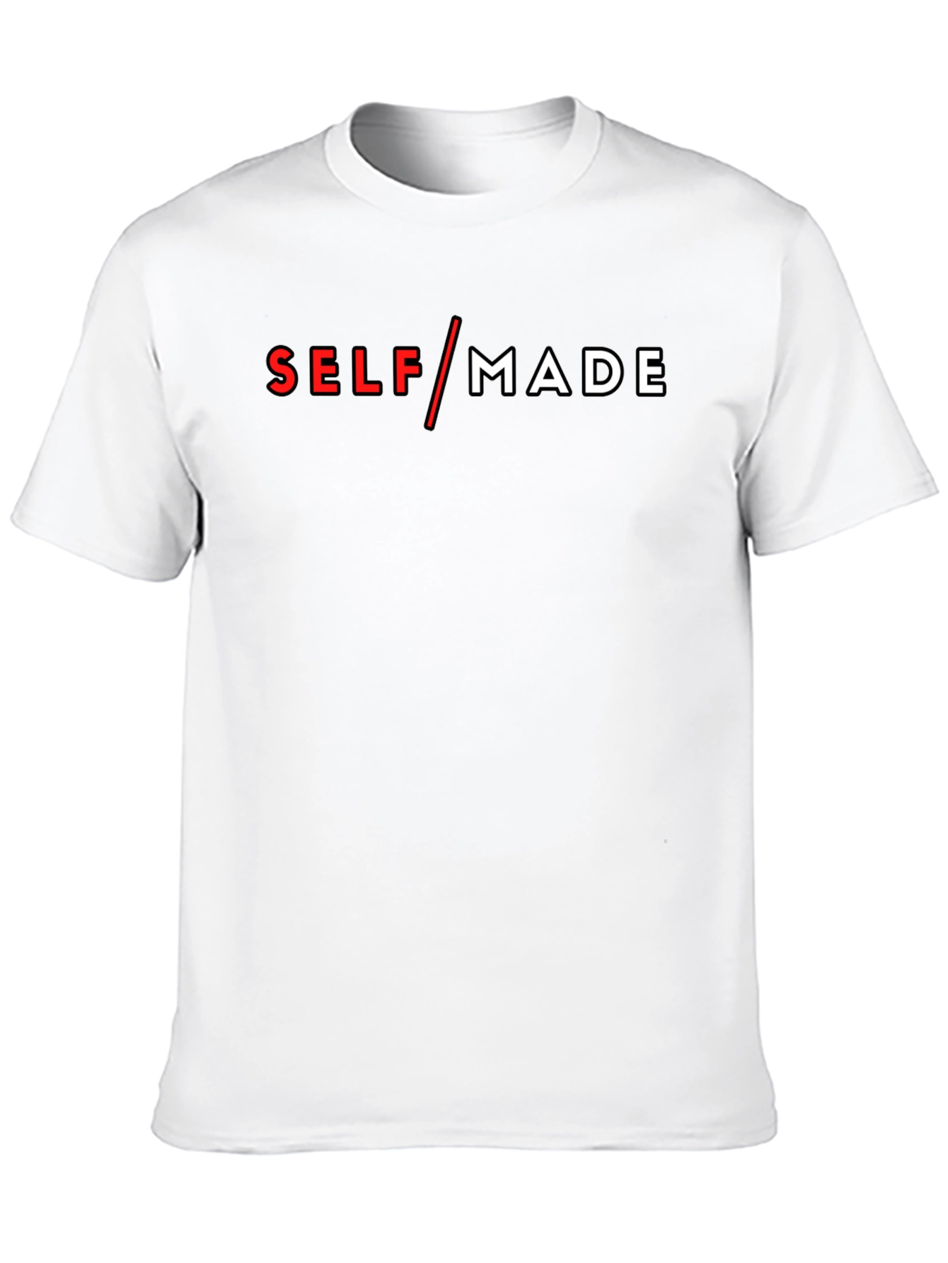 Self Made Black Graphic Tee
